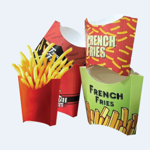 Wholesale Custom Printed French Fry Boxes