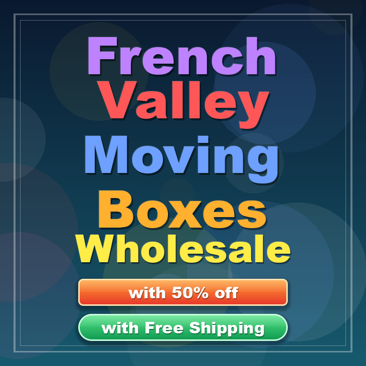 French Valley moving boxes