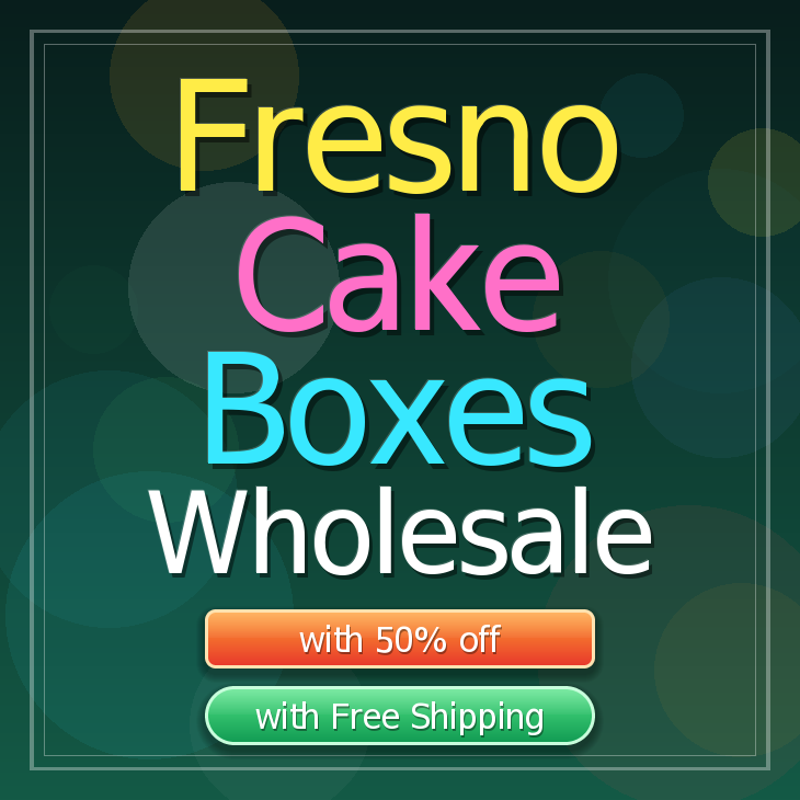 Fresno cake boxes