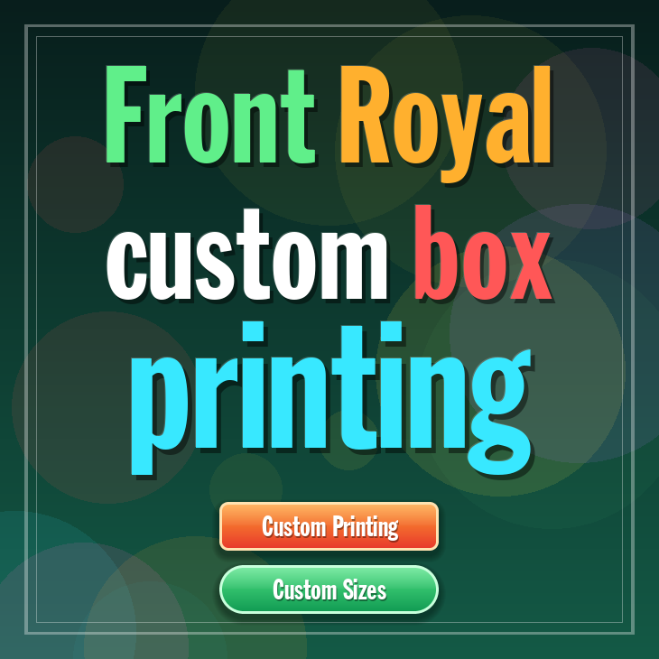 Front Royal custom box printing