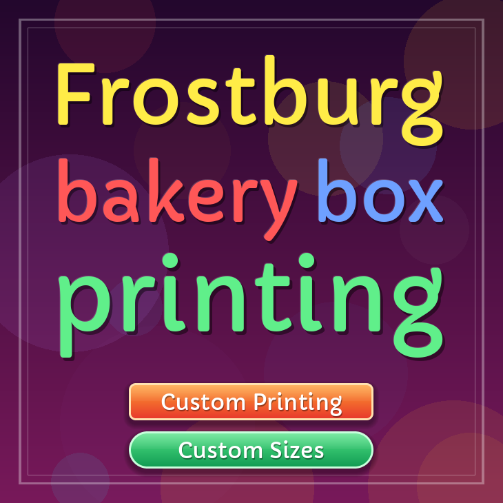 Frostburg bakery box printing