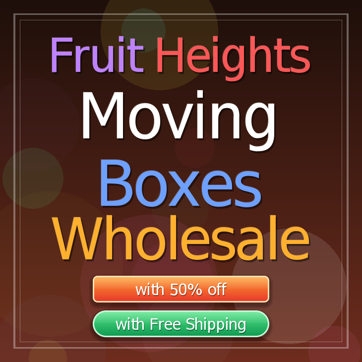 Fruit Heights moving boxes
