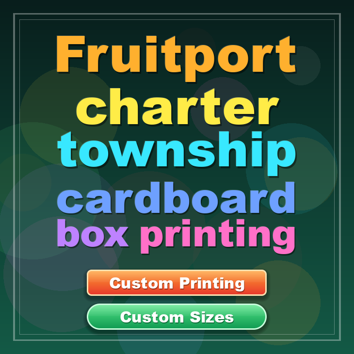 Fruitport charter township cardboard box printing