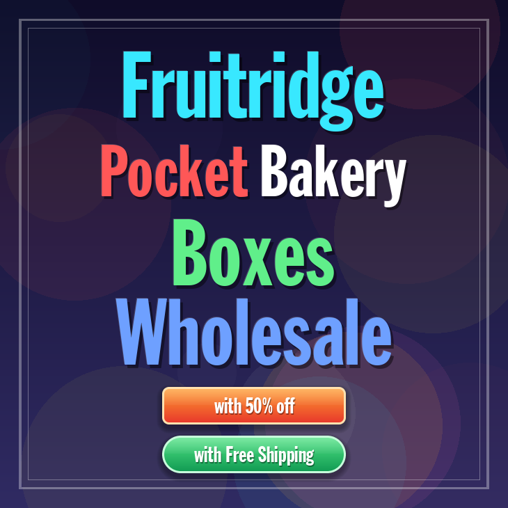 Fruitridge Pocket bakery boxes