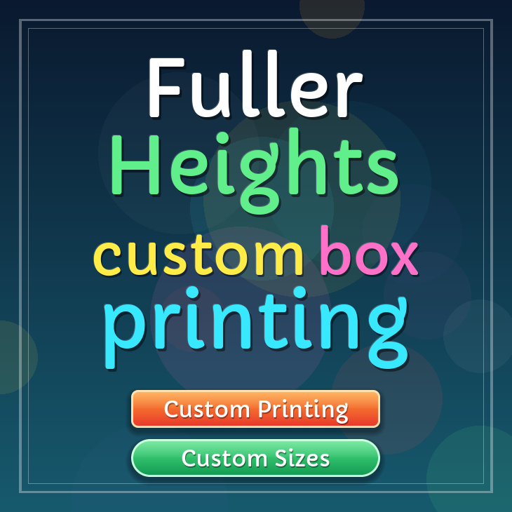 Fuller Heights custom box printing