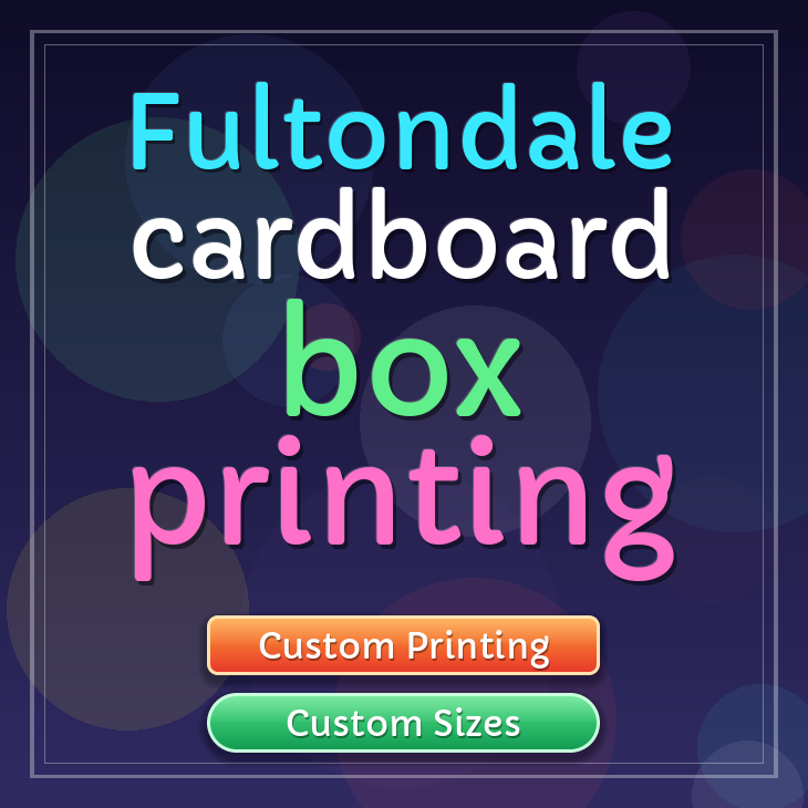 Fultondale cardboard box printing