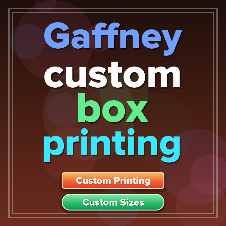 Gaffney custom box printing