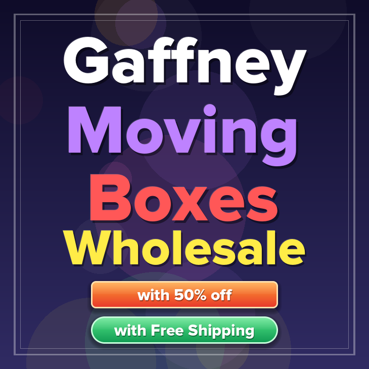 Gaffney moving boxes