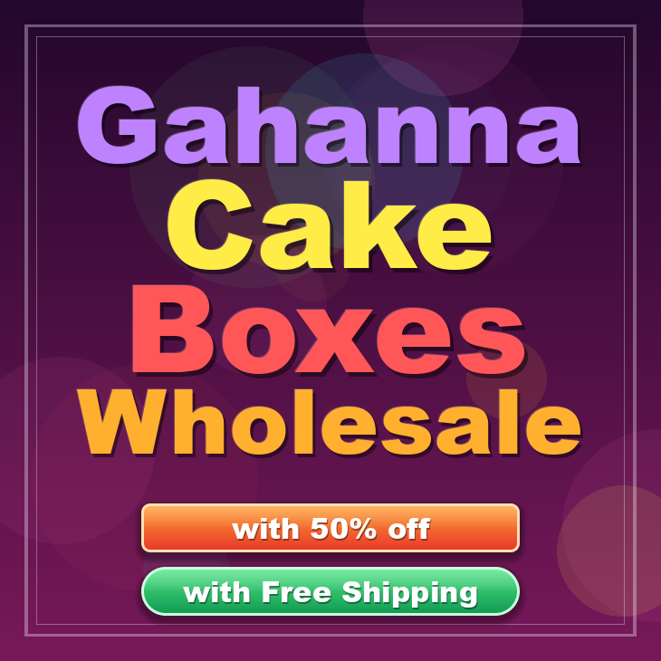 Gahanna cake boxes