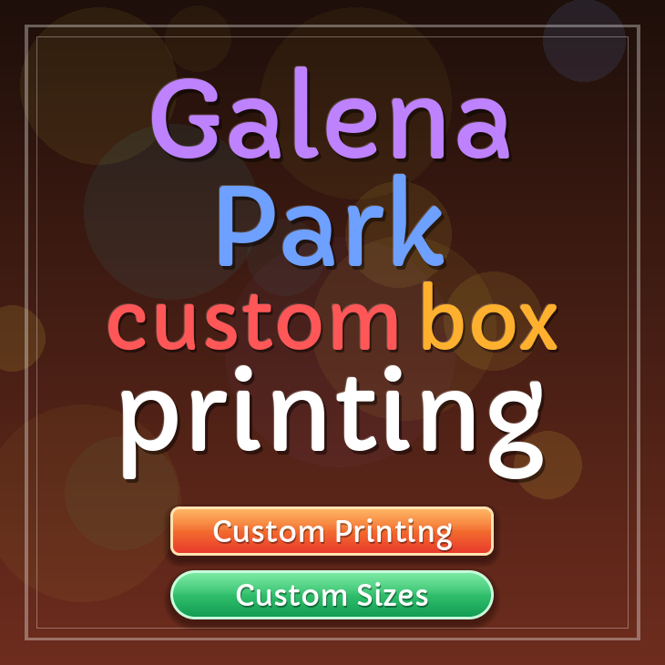Galena Park custom box printing