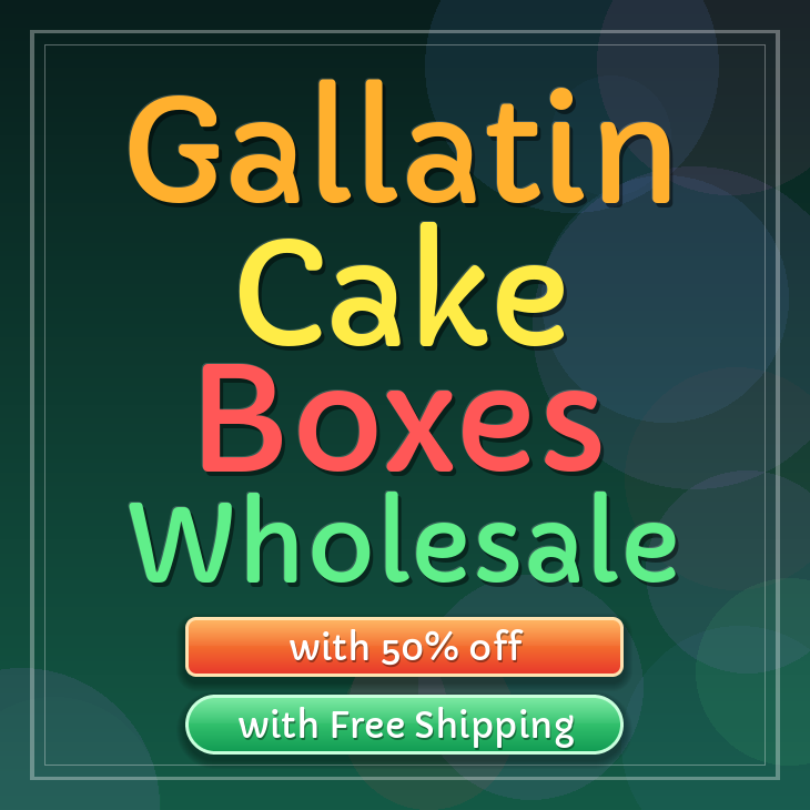 Gallatin cake boxes