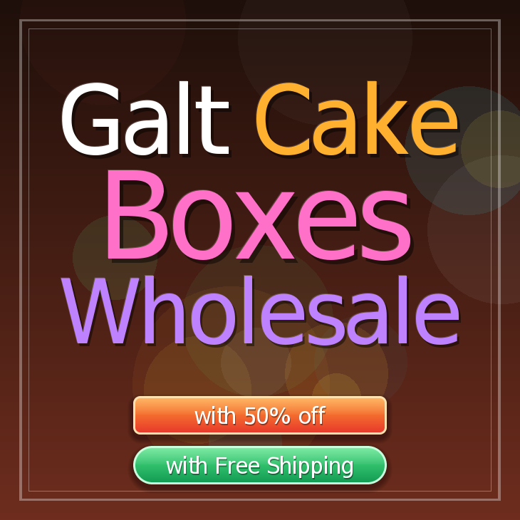 Galt cake boxes