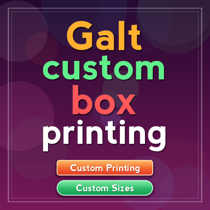 Galt custom box printing