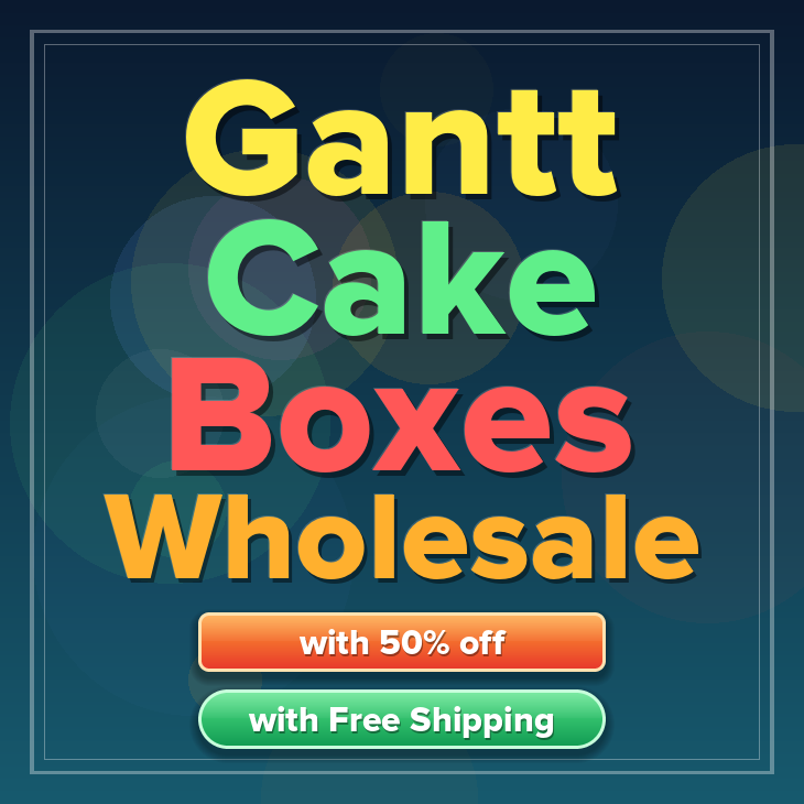 Gantt cake boxes
