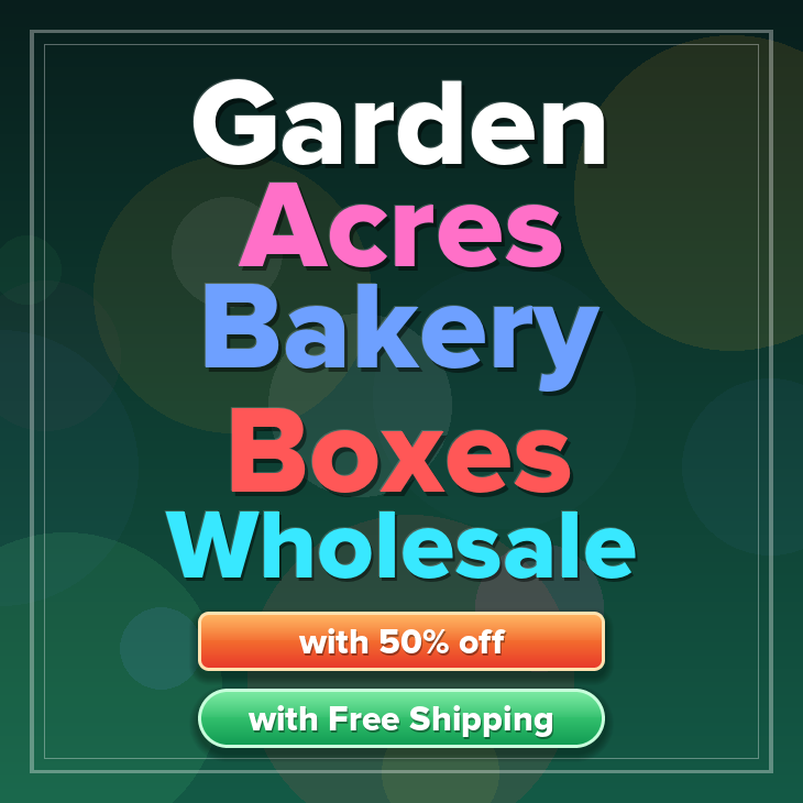 Garden Acres bakery boxes