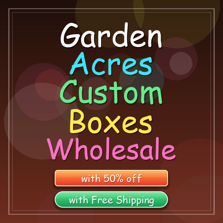Garden Acres custom boxes