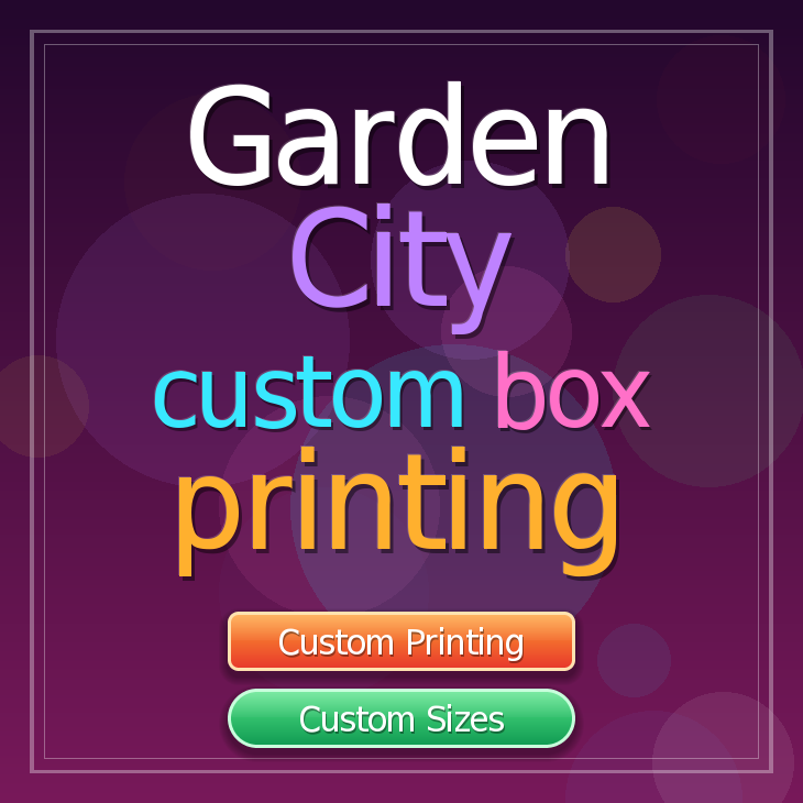 Garden City custom box printing