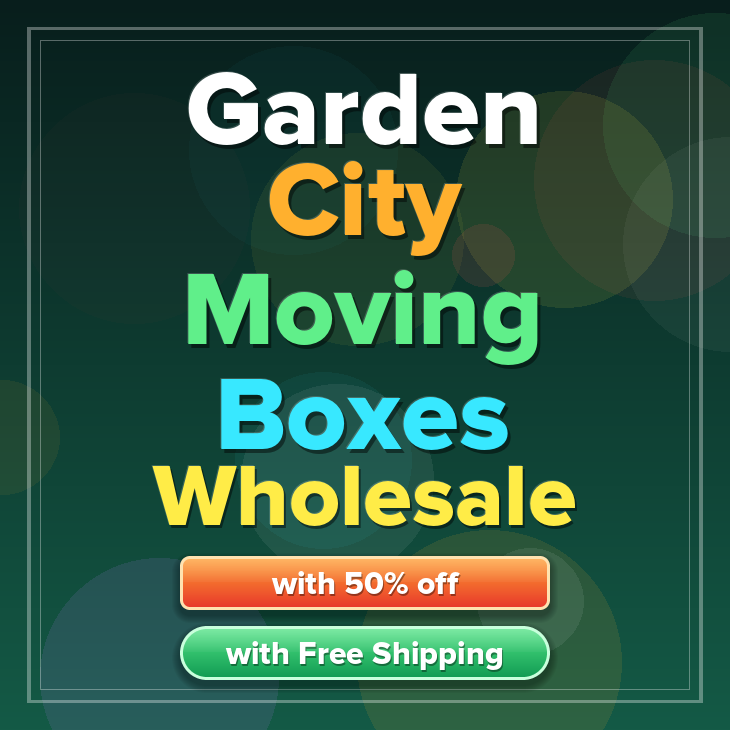 Garden City moving boxes
