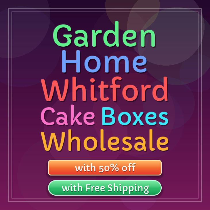Garden Home Whitford cake boxes