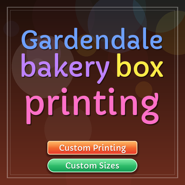 Gardendale bakery box printing