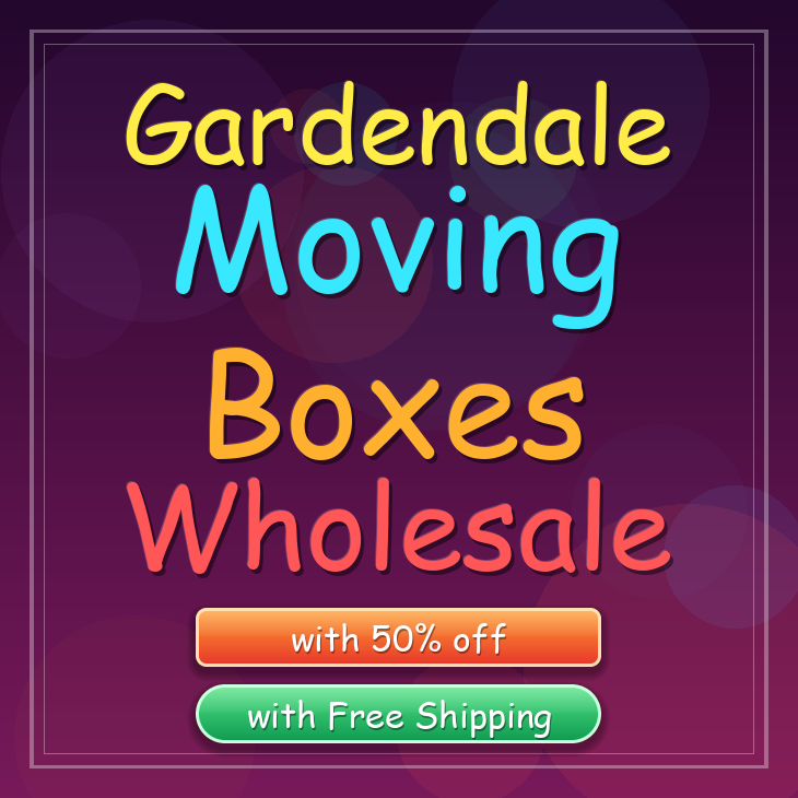 Gardendale moving boxes