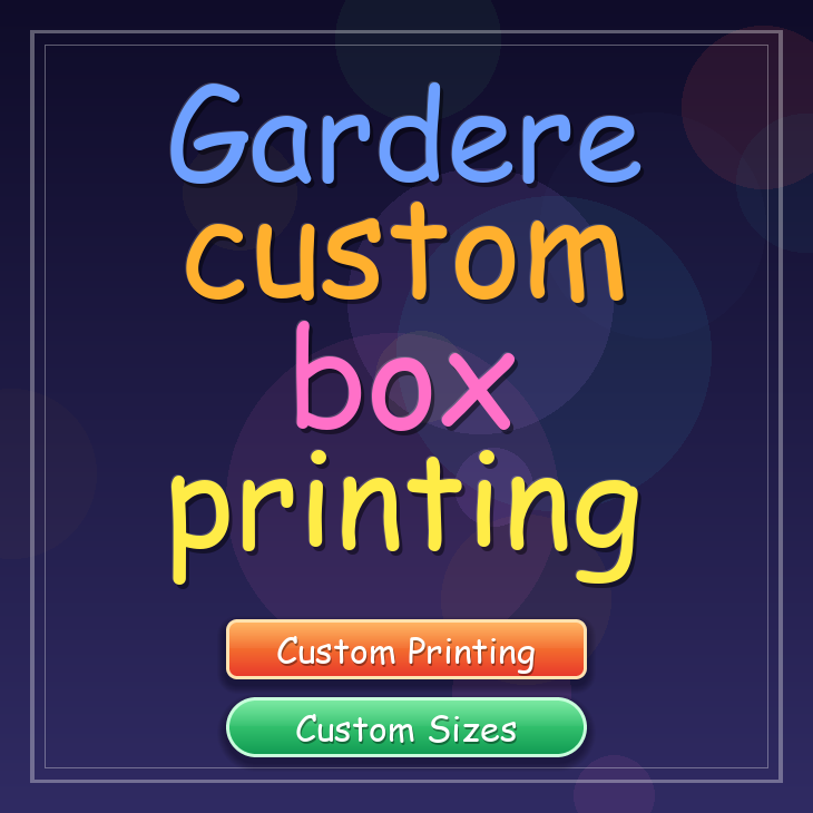 Gardere custom box printing