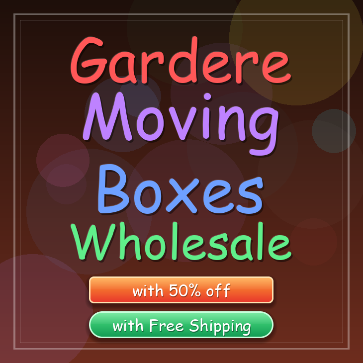 Gardere moving boxes