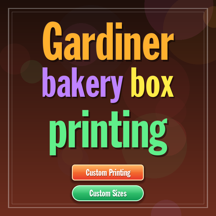 Gardiner bakery box printing