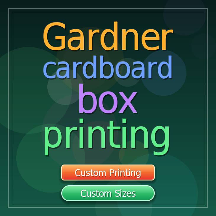 Gardner cardboard box printing