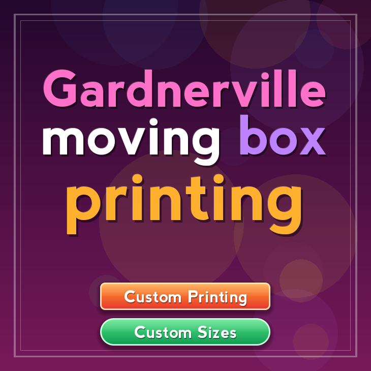 Gardnerville moving box printing