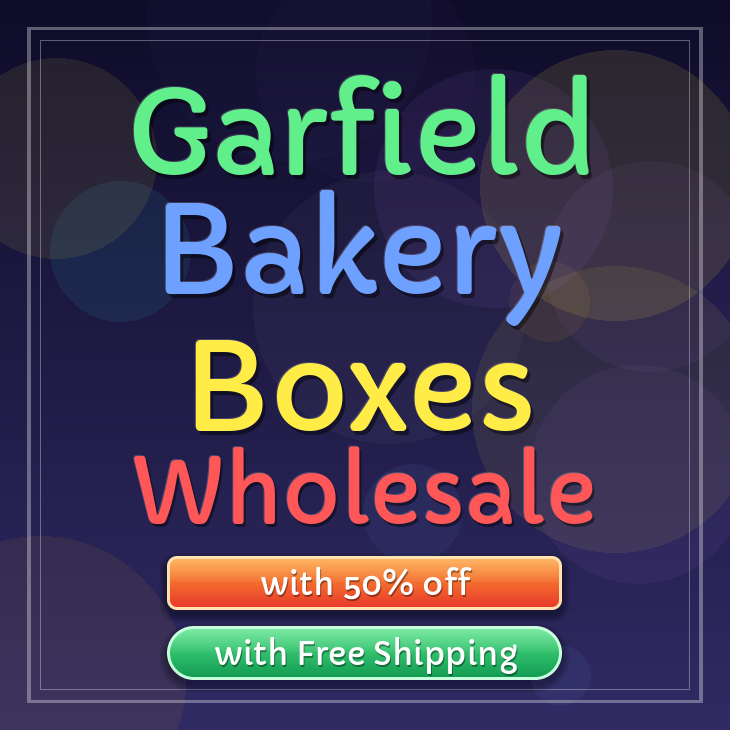 Garfield bakery boxes