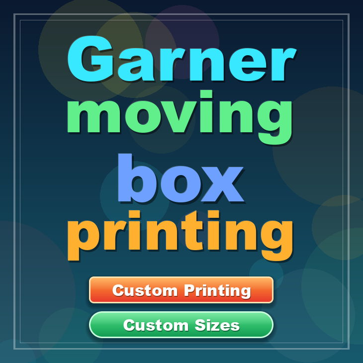 Garner moving box printing