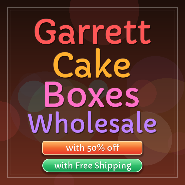Garrett cake boxes