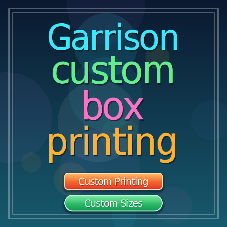 Garrison custom box printing