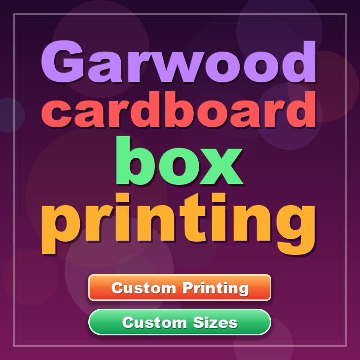Garwood cardboard box printing