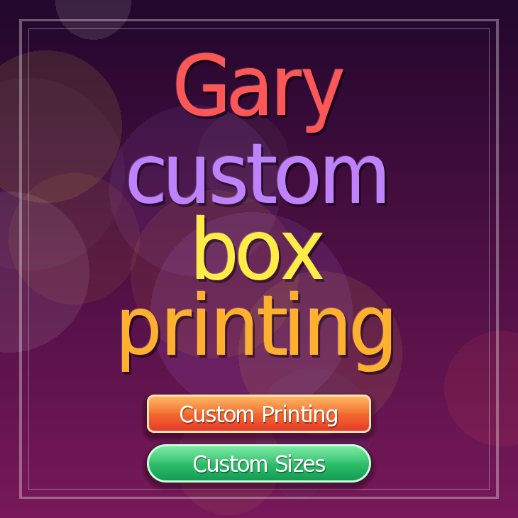 Gary custom box printing