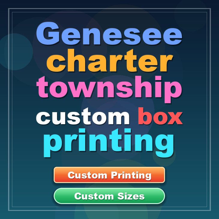 Genesee charter township custom box printing