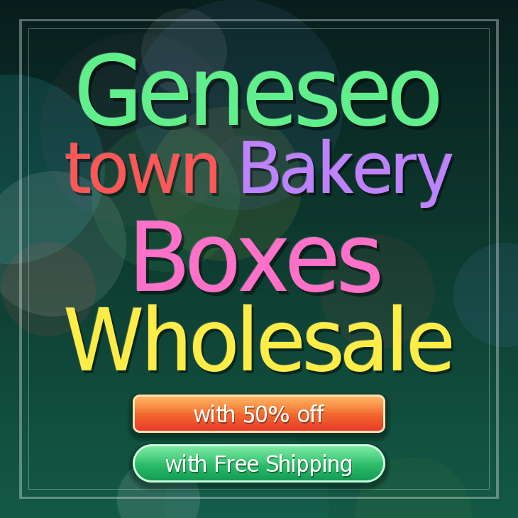 Geneseo Town bakery boxes