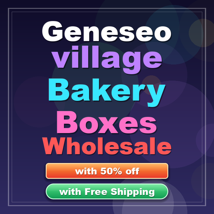 Geneseo Village bakery boxes