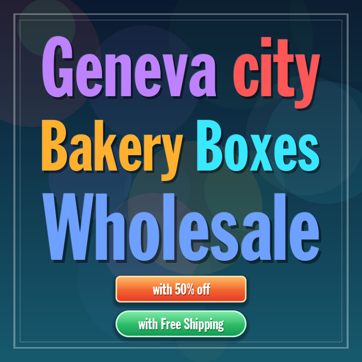 Geneva City bakery boxes