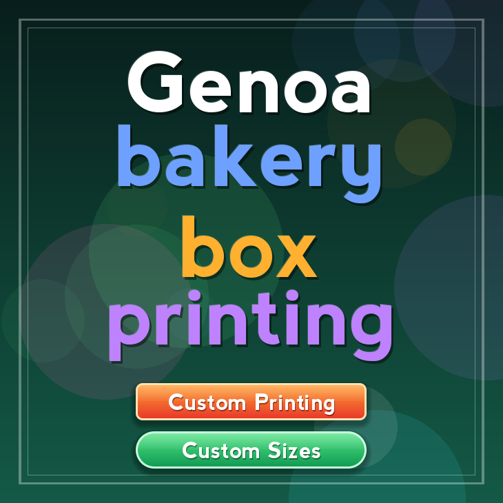 Genoa bakery box printing