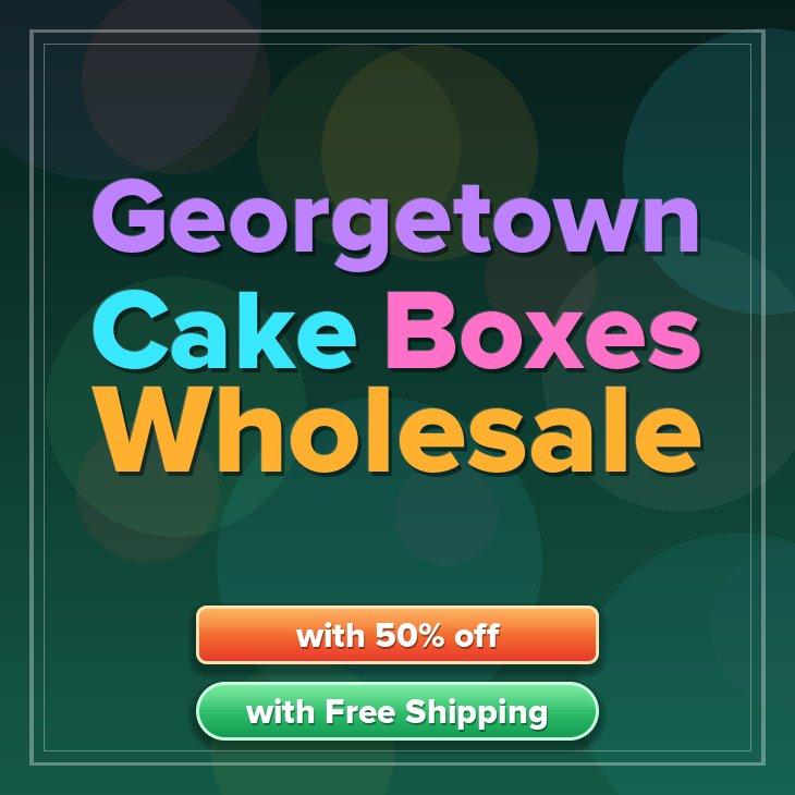 Georgetown cake boxes