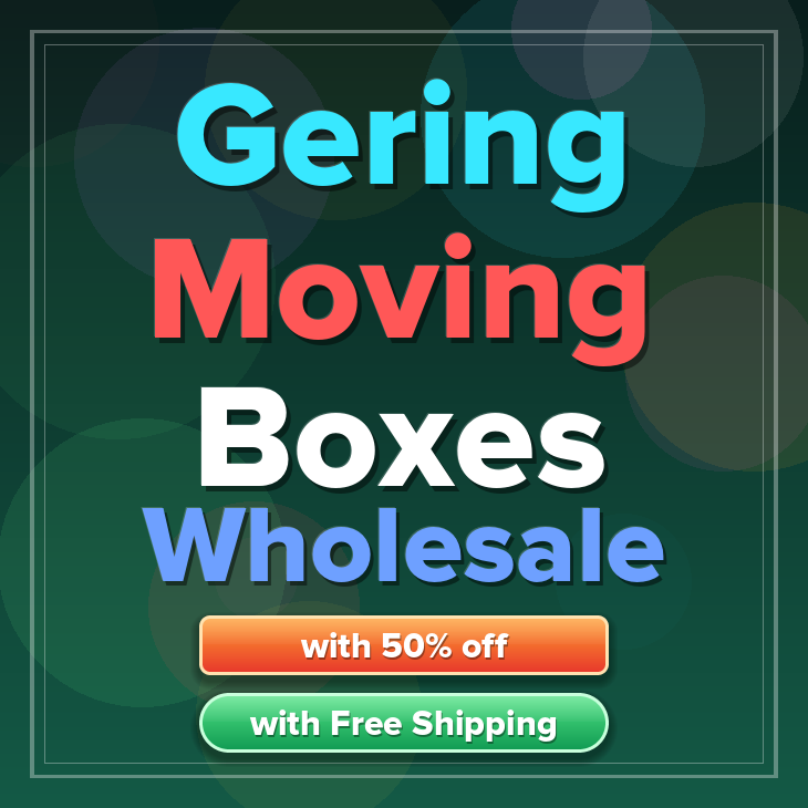Gering moving boxes
