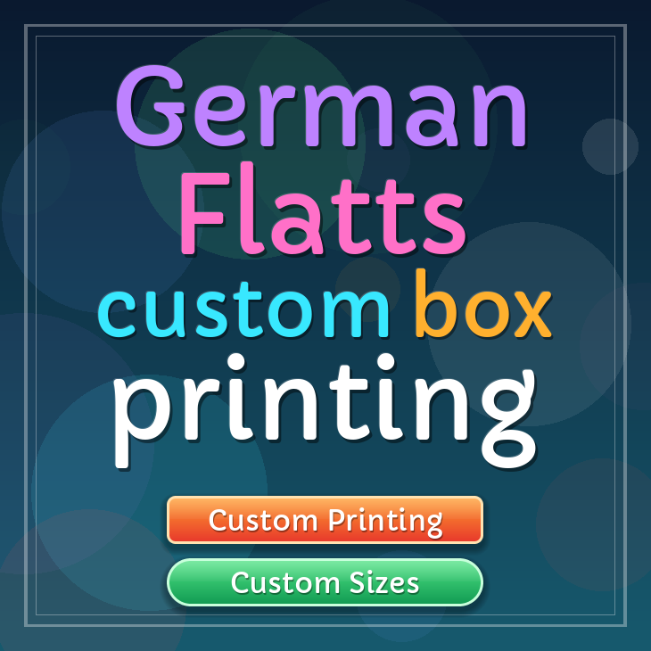 German Flatts custom box printing