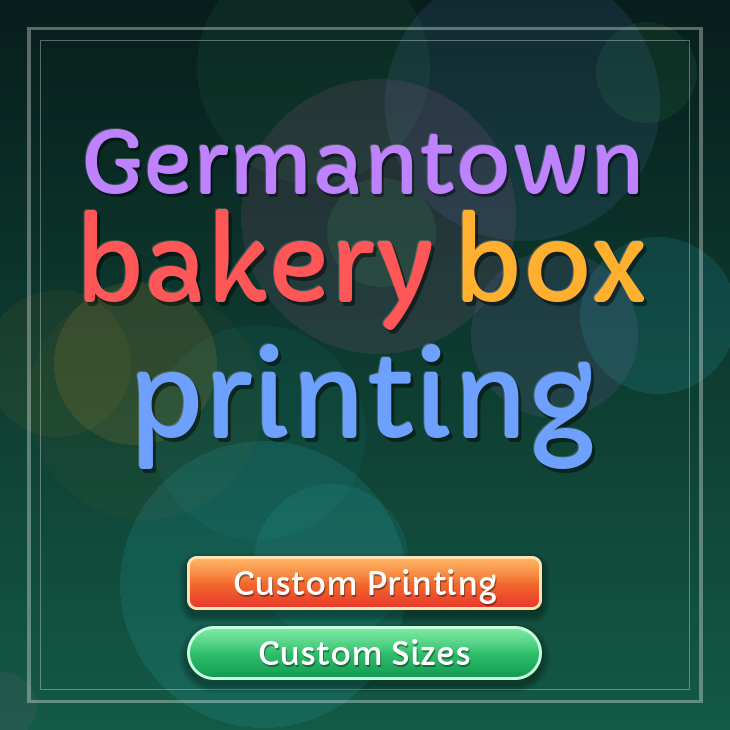 Germantown bakery box printing