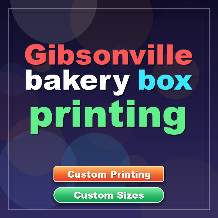 Gibsonville bakery box printing