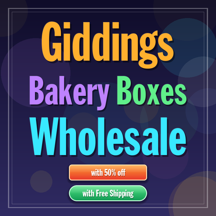 Giddings bakery boxes