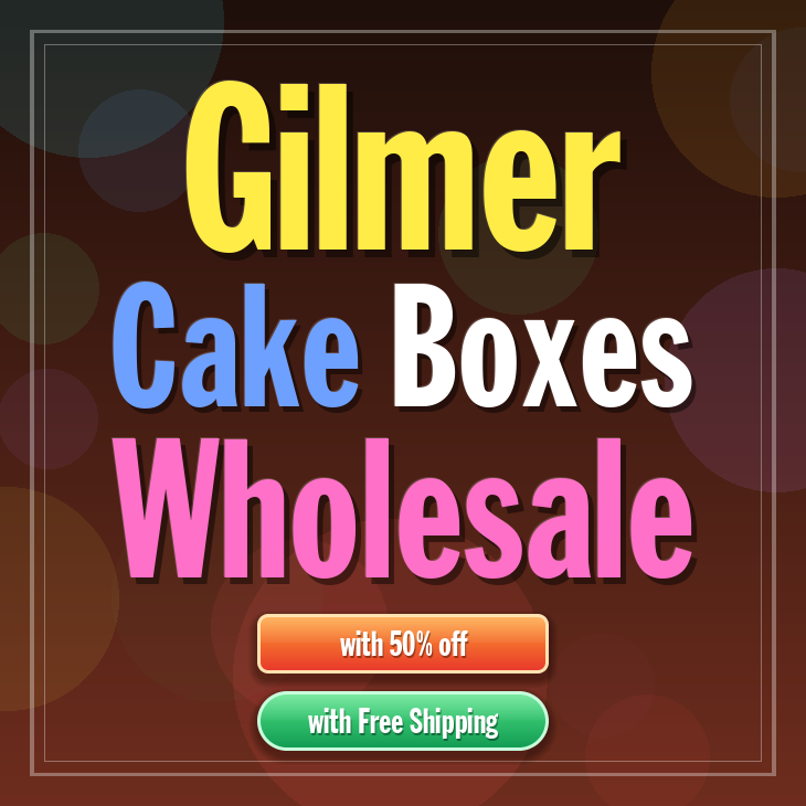 Gilmer cake boxes