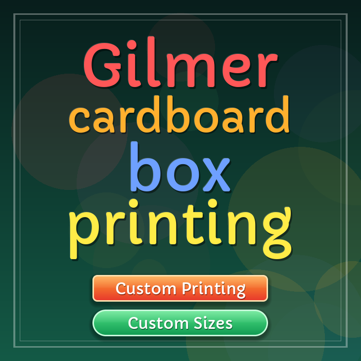Gilmer cardboard box printing