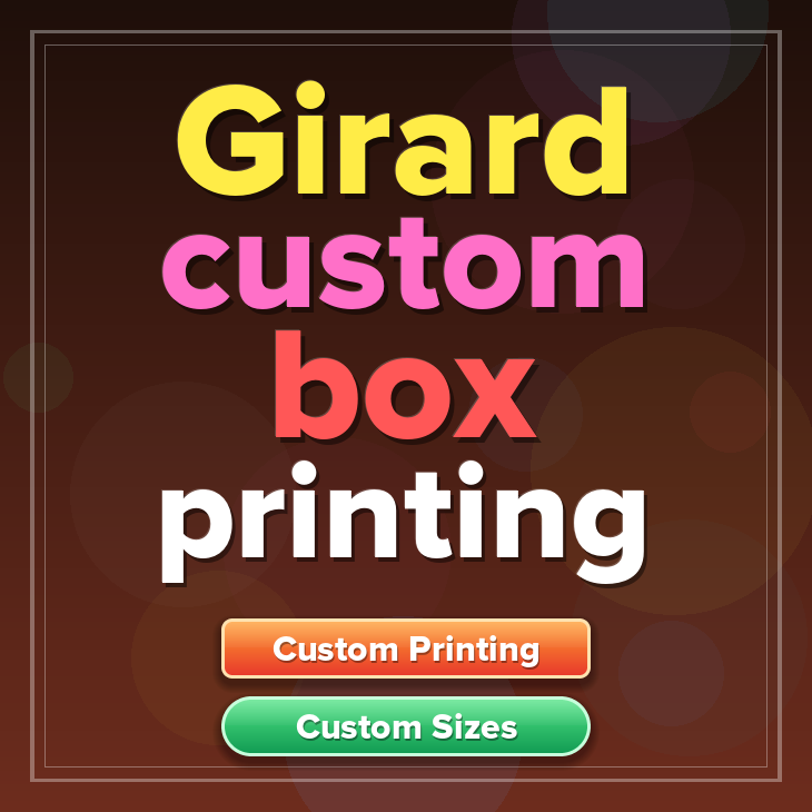 Girard custom box printing